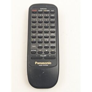 Panasonic Audio System Remote Control‎ EUR644340 CD Tape Tuner TESTED